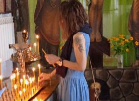 Попереду служби за спочилих (відео)