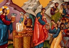 Насичення народу хлібами і рибою