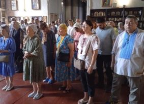 Свято Спаса в нашому храмі (фото і відеорепортаж) Свято Спаса в нашому храмі (фото і відеорепортаж)